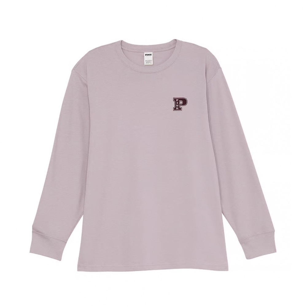 VICTORIA’S SECRET PINK Campus Cotton Long Sleeve.